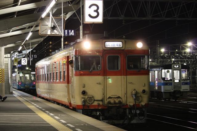 旧国鉄色気動車「キハ65形式」（キハ6534）・・・鉄道歴史